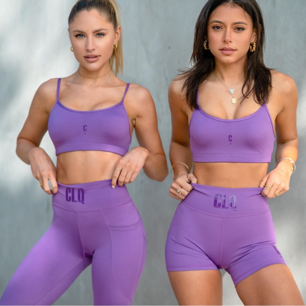 NWT 3 CLQ Piece Luxury Active Wear Set